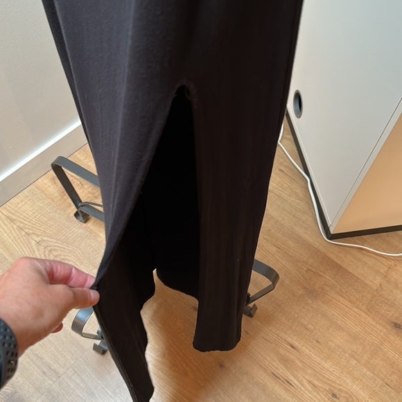 Gilmore Clothing- GUC - Bamboo Maxi Dress with Two Side Slits -Size S/M - Picture 4 of 9